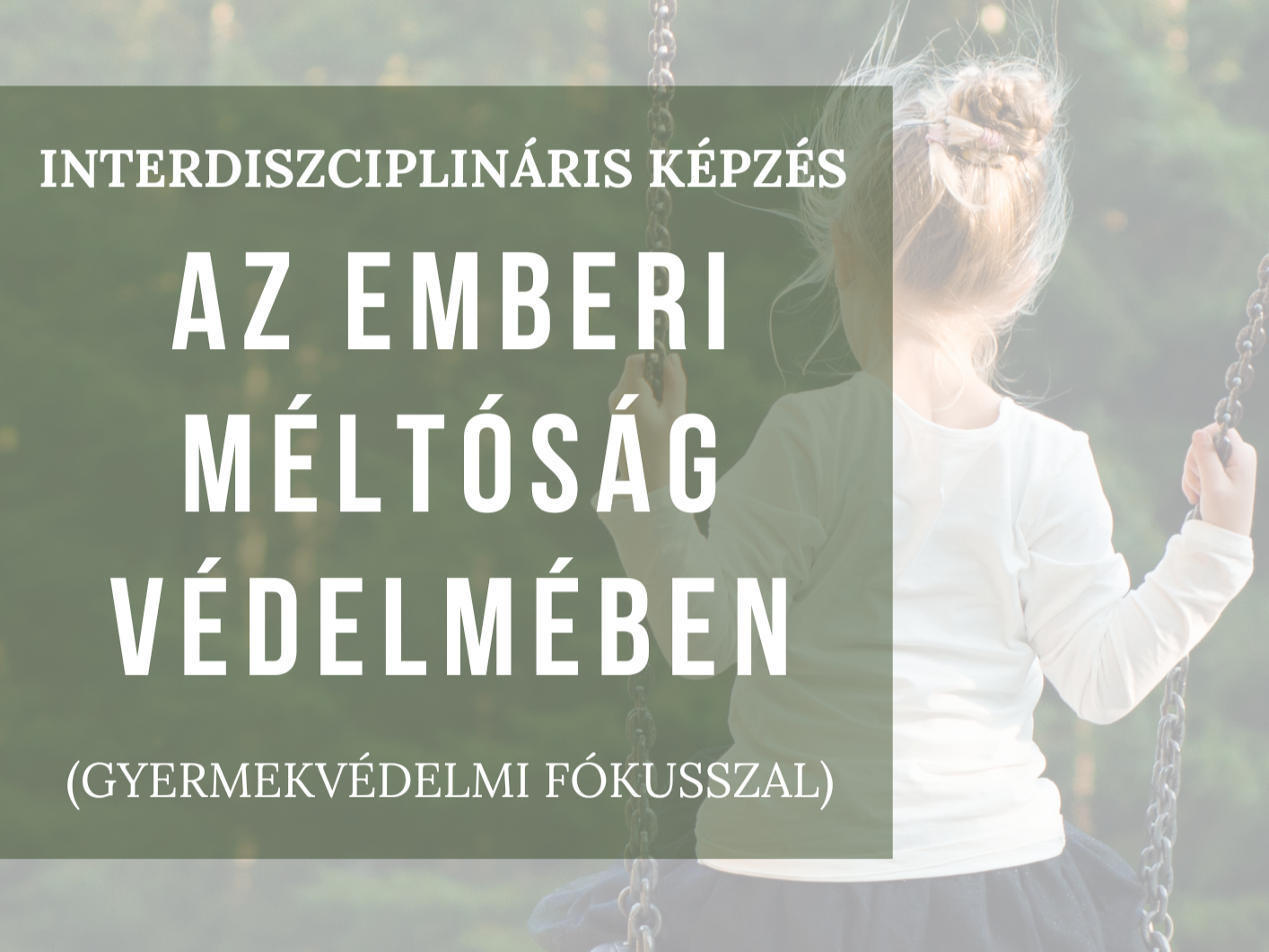 Ismét képzés indul az emberi méltóság védelmében